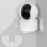 Mensola angolare a parete in acrilico per telecamere
