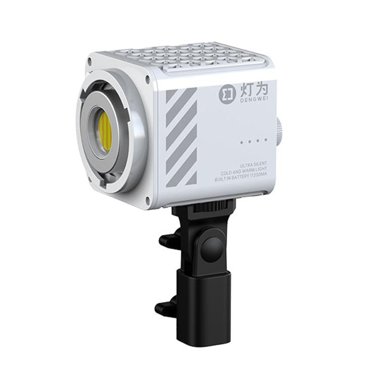 DENGWEI MT-80Bi Luce video COB da 80W, bicolore LED 2700K-6500K, illuminazione continua, CRI 96+, luce da studio, EU Plug, US Plug, UK Plug