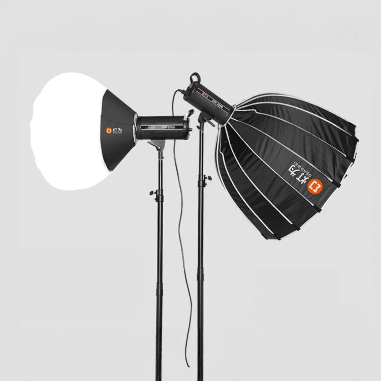 DENGWEI DW100D Luce video a LED COB da 100W, emissione continua bilanciata, lampada da studio., EU Plug, US Plug, UK Plug