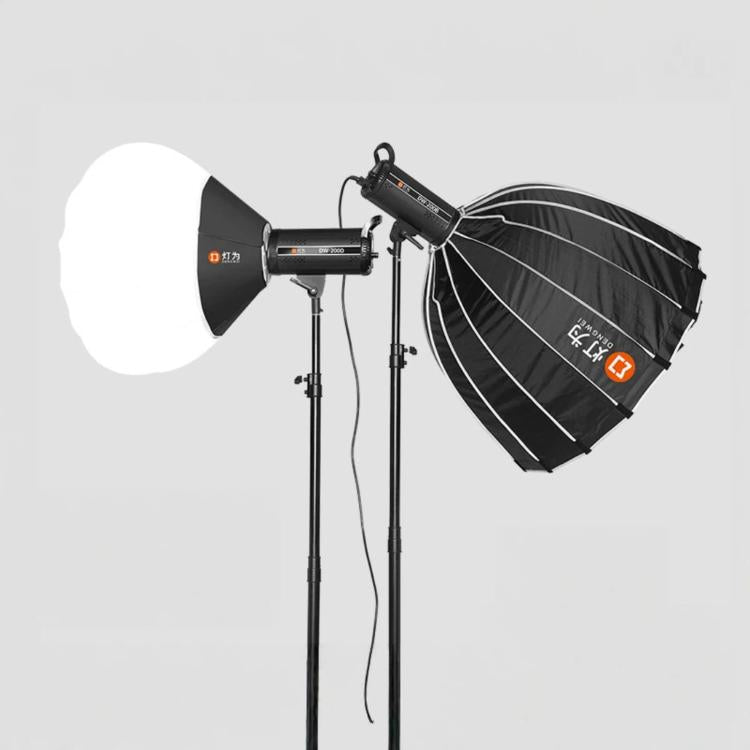 DENGWEI DW150D Lampada video a LED COB da 150 W con emissione continua bilanciata, ideale per studio., EU Plug, US Plug, UK Plug