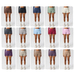 Pantaloncini fitness yoga a vita alta aderenti XL