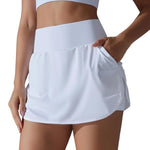 Gonna da tennis a vita alta aderente con tasche posteriori XL