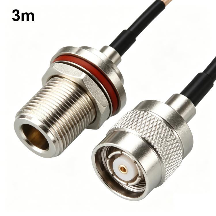 Cavo coassiale RG316 da TNC maschio a N femmina 0,1-5m