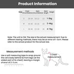 Tuta post-operatoria estiva elasticizzata per gatti