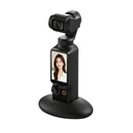 Supporto da tavolo in silicone antiscivolo aMagisn per DJI Osmo Pocket 4 / 3, con adesivo, per cruscotto e auto., BD04 Black, BD04 Pink, BD04 Purple