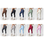 Pantaloni fitness yoga vita alta elasticizzati S M