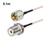Cavo RF RG316 UHF PL-259 a SO-239 maschio-femmina