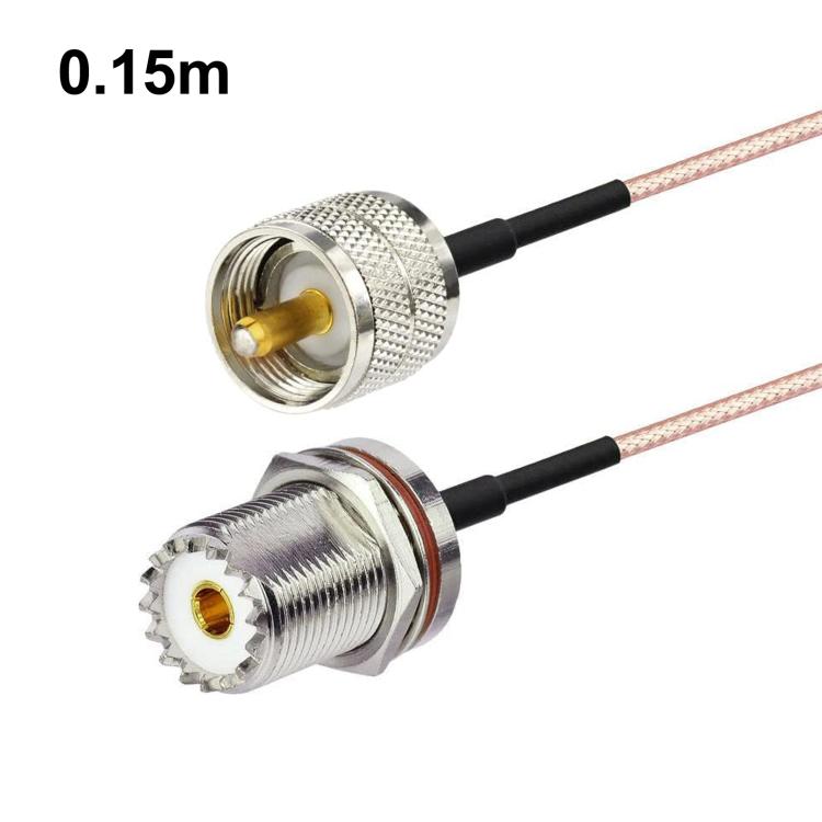 Cavo RF RG316 UHF PL-259 a SO-239 maschio-femmina