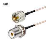 Cavo RF RG316 UHF PL-259 a SO-239 maschio-femmina