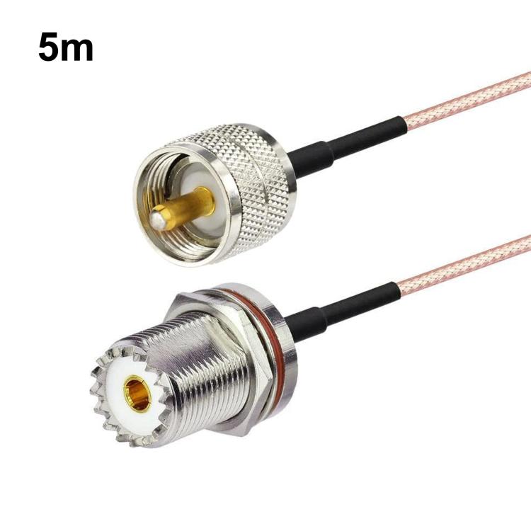 Cavo RF RG316 UHF PL-259 a SO-239 maschio-femmina
