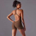 Body yoga aderente senza schienale XL nylon e spandex
