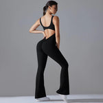 Body lungo da yoga senza schienale effetto push-up L XL