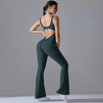Body lungo da yoga senza schienale effetto push-up L XL