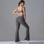 Body lungo da yoga senza schienale effetto push-up L XL