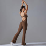 Body lungo da yoga senza schienale effetto push-up L XL