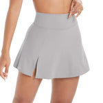 Minigonna pantalone a vita alta traspirante per yoga