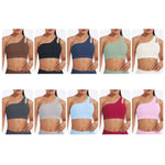 Reggiseno sportivo monospalla senza schienale S M