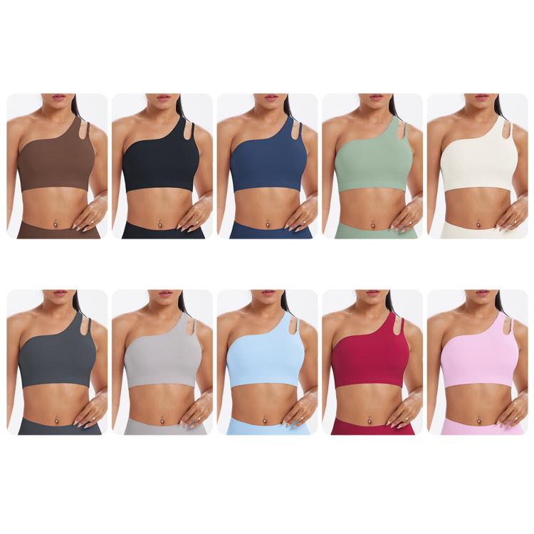 Reggiseno sportivo monospalla senza schienale S M
