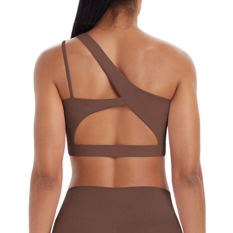 Reggiseno sportivo monospalla senza schienale S M