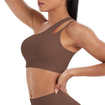 Reggiseno sportivo monospalla senza schienale S M