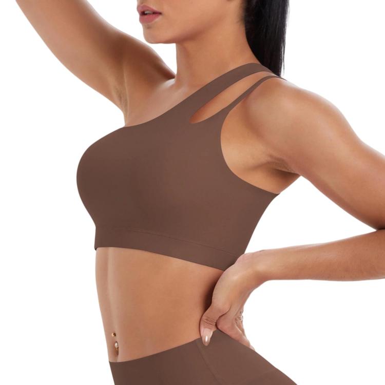 Reggiseno sportivo monospalla senza schienale S M