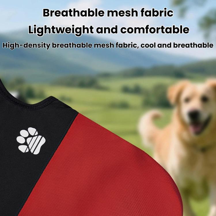 Gilet traspirante per cani con attacco guinzaglio XL 2XL