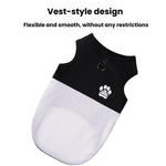 Gilet traspirante per cani con attacco guinzaglio XL 2XL