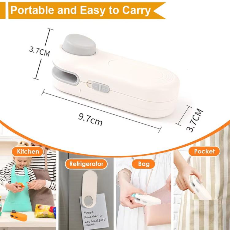 Mini Sigillatrice Portatile per Snack a Termosaldatura