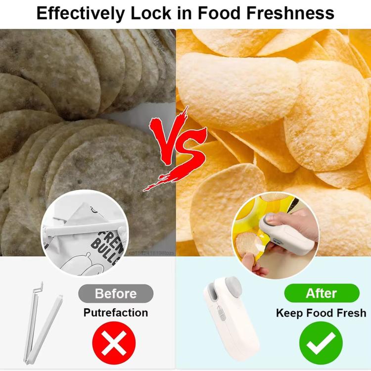 Mini Sigillatrice Portatile per Snack a Termosaldatura