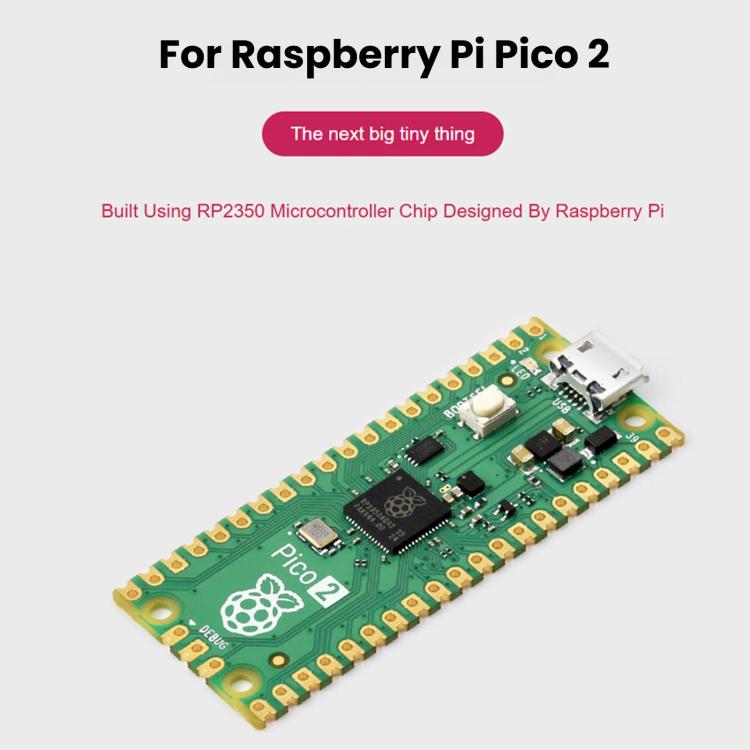 Scheda microcontroller Waveshare per Raspberry Pi Pico 2 basata sul chip ufficiale RP2350, con design dual-core e doppia architettura., Original, Starter Kit, Sensor Kit