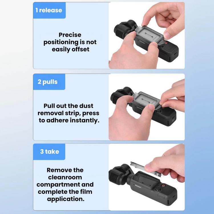Pellicola in vetro temperato AR per DJI Osmo Pocket 4/3
