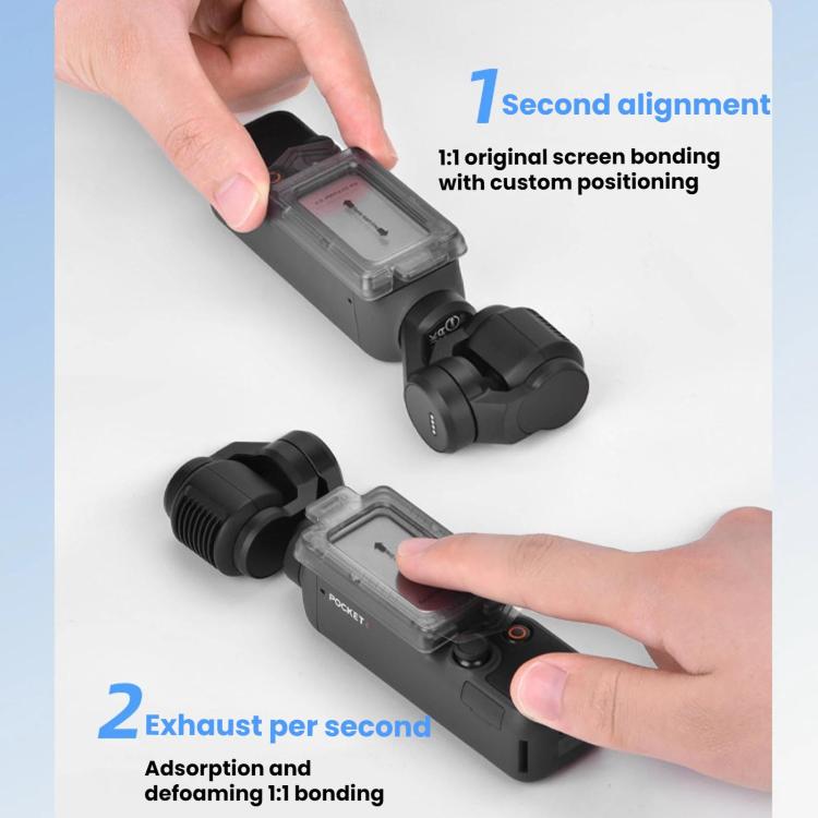 Pellicola in vetro temperato AR per DJI Osmo Pocket 4/3