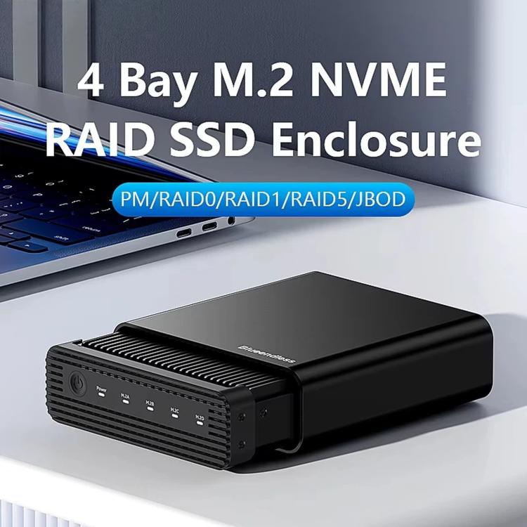 Box esterno SSD Blueendless USB4 NVMe 32TB RAID