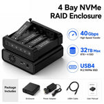 Box esterno SSD Blueendless USB4 NVMe 32TB RAID
