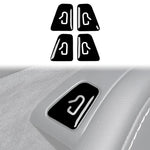 Adesivi interruttore porta Tesla Model 3 e Model Y 4 pezzi