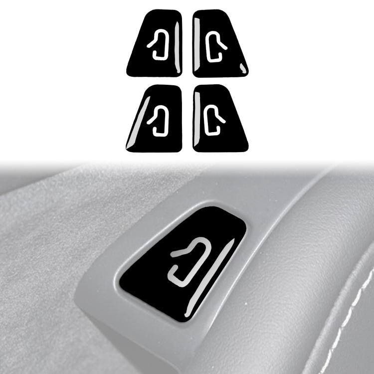 Adesivi interruttore porta Tesla Model 3 e Model Y 4 pezzi