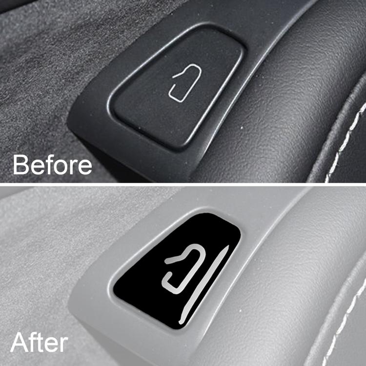 Adesivi interruttore porta Tesla Model 3 e Model Y 4 pezzi
