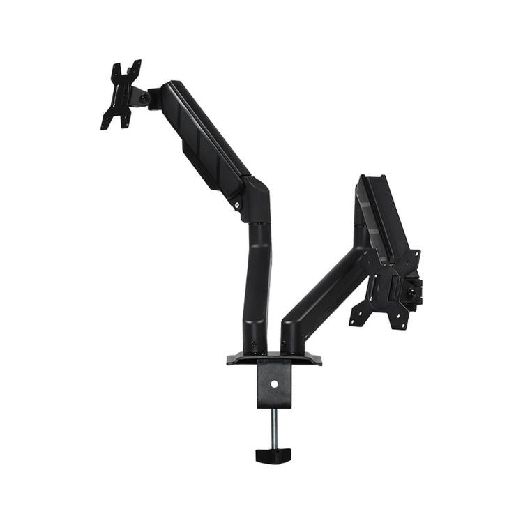Supporto per monitor 32" con braccio pneumatico e altezza regolab