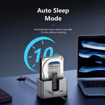 Blueendless Docking Station Dual Bay per SSD M.2 e SATA