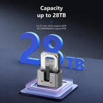 Blueendless Docking Station Dual Bay per SSD M.2 e SATA