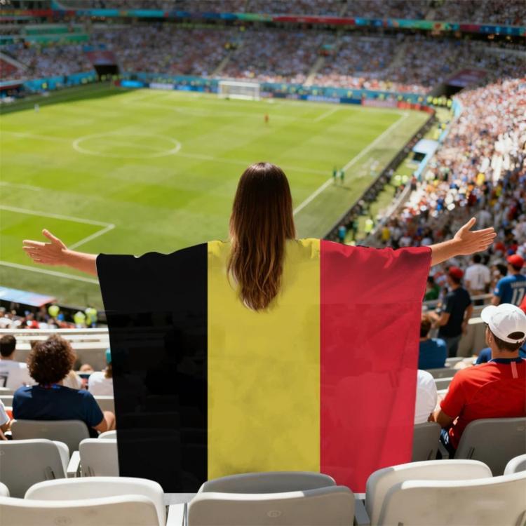 Mantello bandiera tifosi USA Canada Messico Mondiali