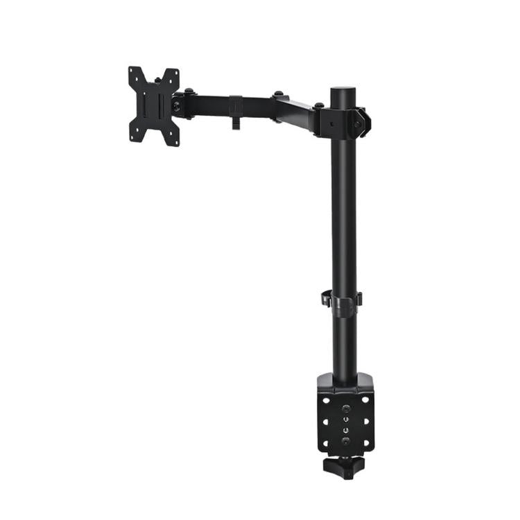 Supporto meccanico girevole a braccio singolo per monitor con mor