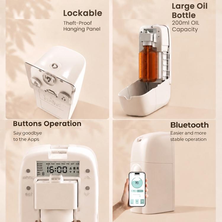 Diffusore di oli essenziali intelligente 200 ml