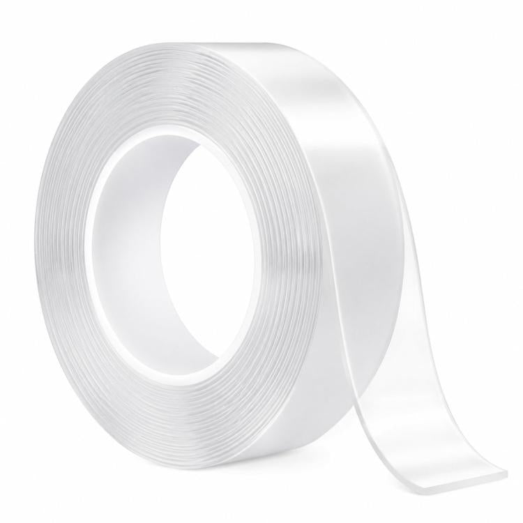 Nastro biadesivo nano lavabile trasparente 3.3ft