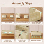 Cestini organizer espandibili in plastica per cassetti