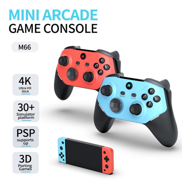 Console di gioco SJGAM M66 HD 4K con joystick 3D