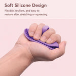 Ciotola portatile in silicone per pulizia pennelli trucco