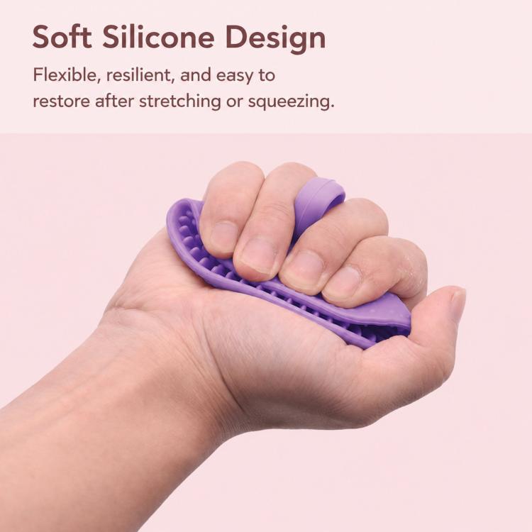 Ciotola portatile in silicone per pulizia pennelli trucco