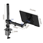 Supporto regolabile per monitor 10-32 pollici ZX-MT012N