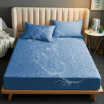 Lenzuolo con angoli elasticizzati impermeabile 153x203 cm
